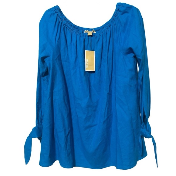 Michael Kors linen blend top - Picture 1 of 3